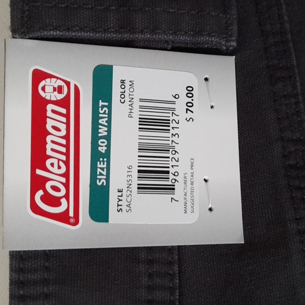 Coleman Stretch Utility Sports Men's Size 40 Resistant Work shorts … - Picture 7 of 12